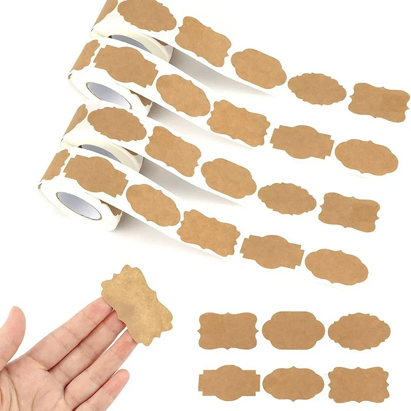 Food Storage Label - Etichette Autoadesive per Barattoli di Spezie,