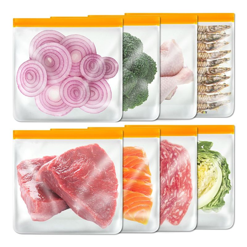 Food Storage Zip Lock Bags - BHBD-Borse Riutilizzabili per la Conservazione degli