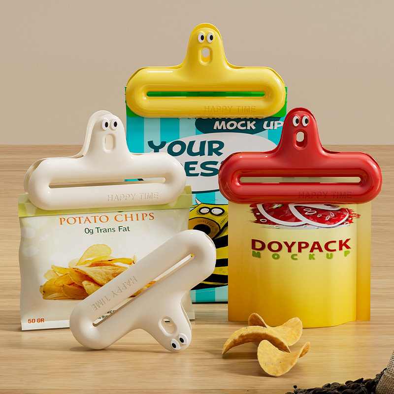 Food Storage Zip Lock Bags - Clip di chiusura a cartone animato