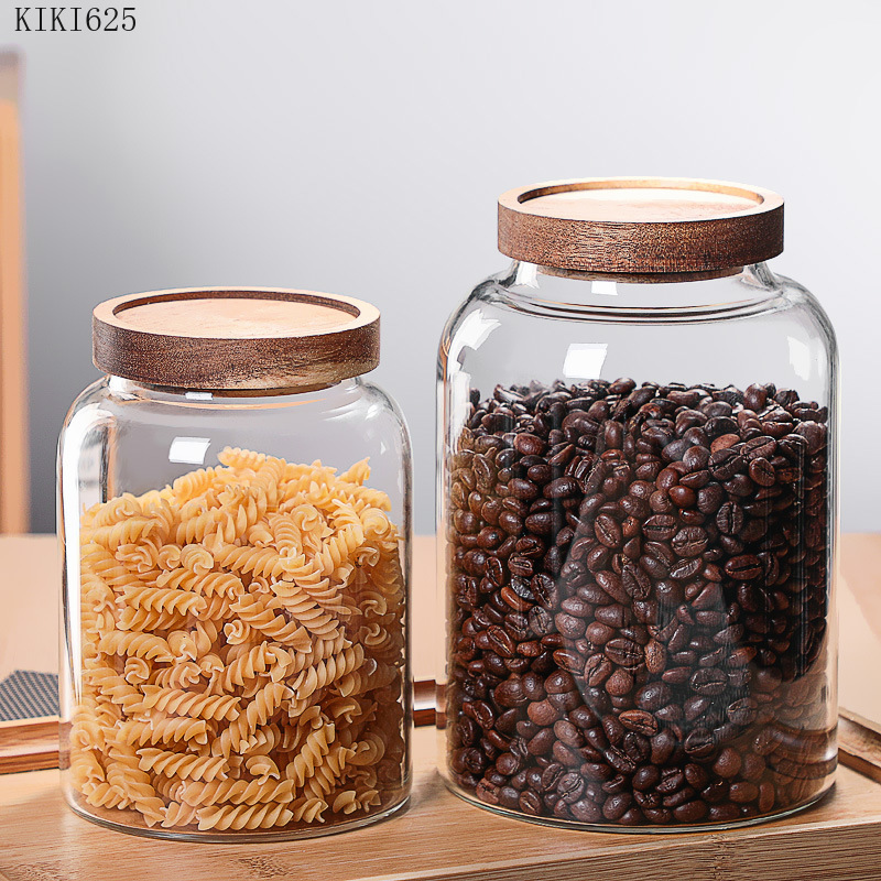 Glass Food Storage Xl - Contenitore per alimenti da cucina marmellata