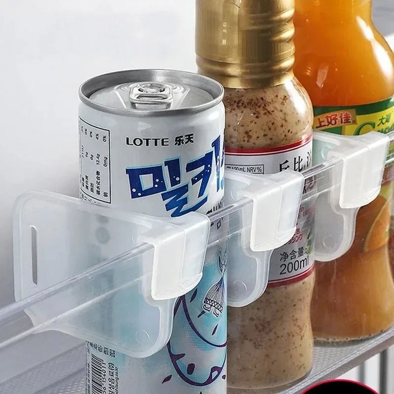 Food Storage With Dividers - Organizzatore per Porta Laterale Frigorifero, Clip