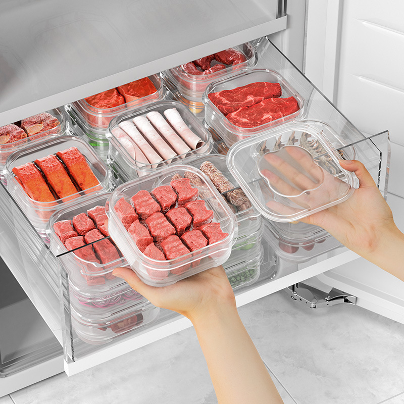 Food Storage With Dividers - Contenitore per Alimenti in Plastica Ermetico