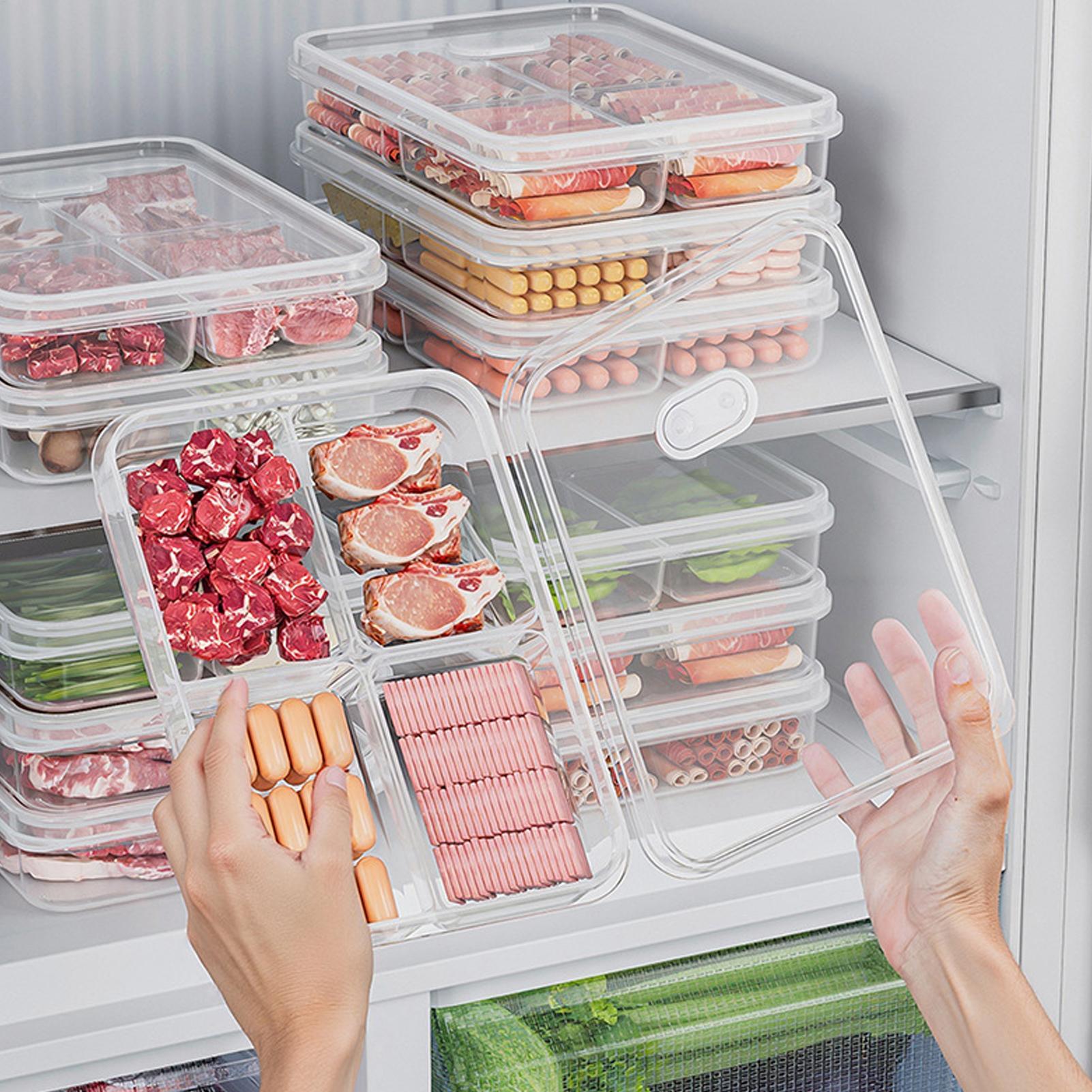 Food Storage Method - Contenitore per Frigorifero, Scatola Trasparente per