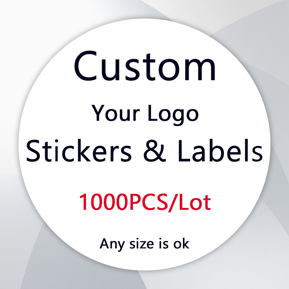 Food Storage Label - 1000 adesivi personalizzati Personalizza il logo