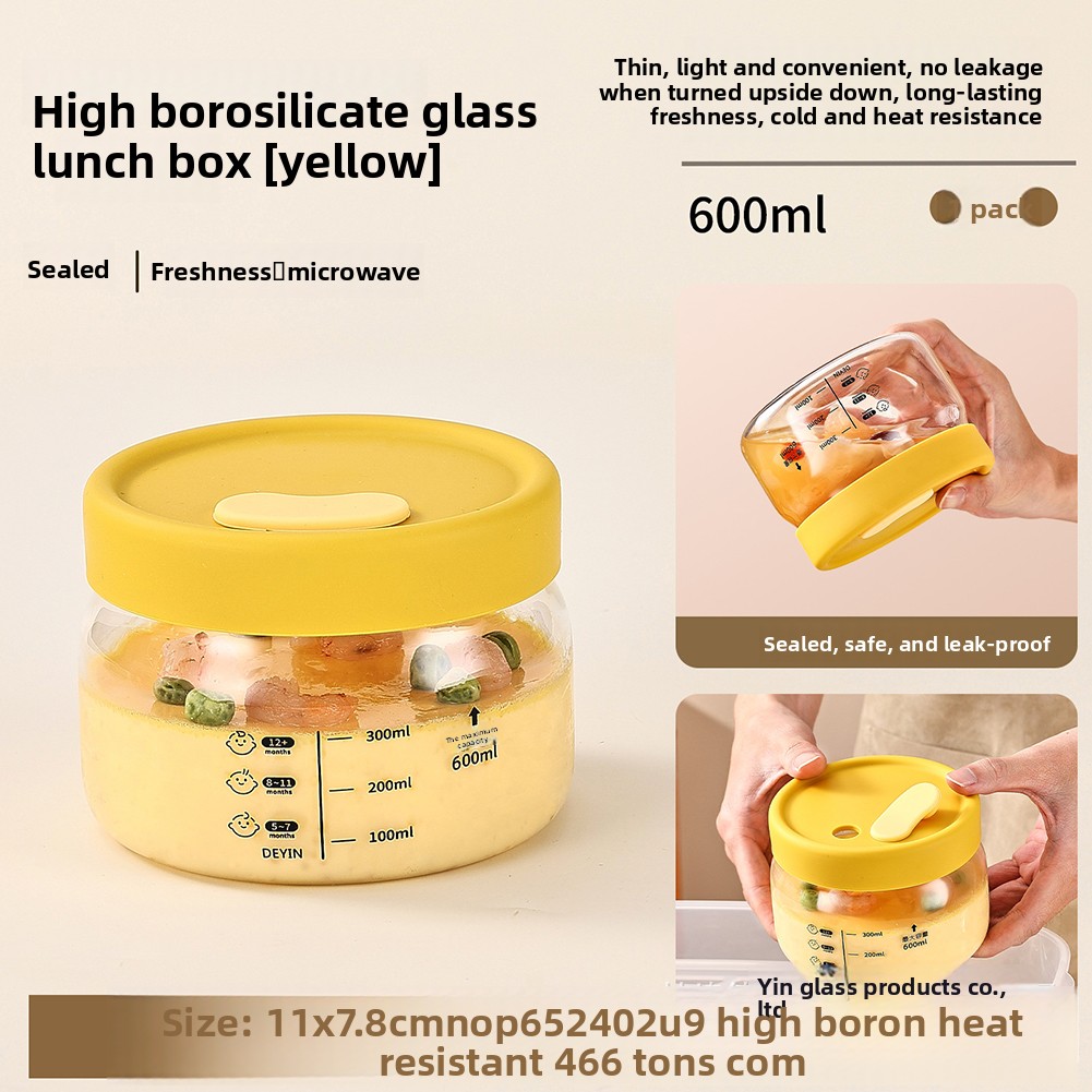 Food Storage Method - Contenitore per alimenti in vetro Contenitore