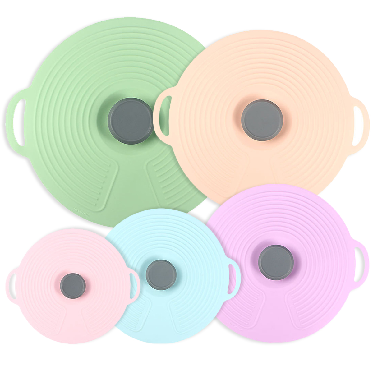 Silicone Stretch Lid - Leeseph Coperchi in silicone per ciotola,