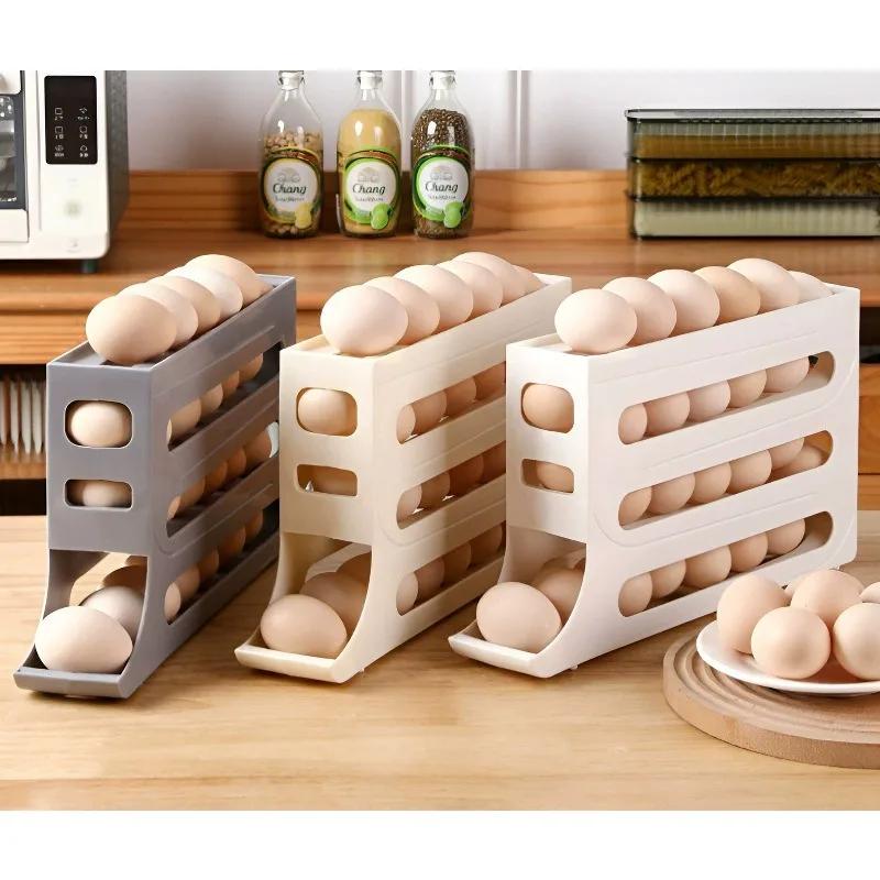 Egg Storage Holder - Scatola portaoggetti per uova da frigorifero