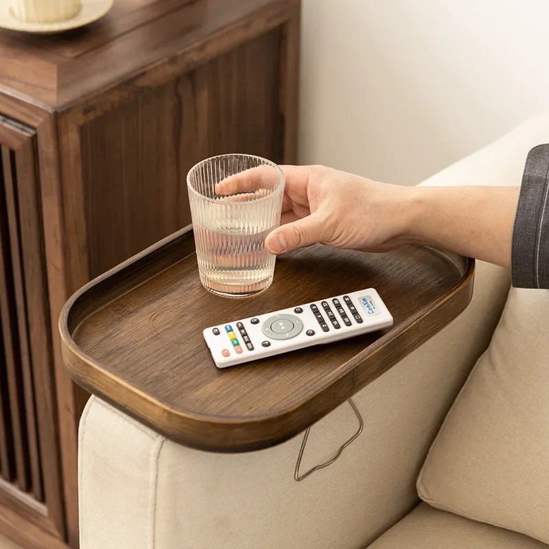 Storage Food Tray - Tavolino da Divano con Clip, Vassoio