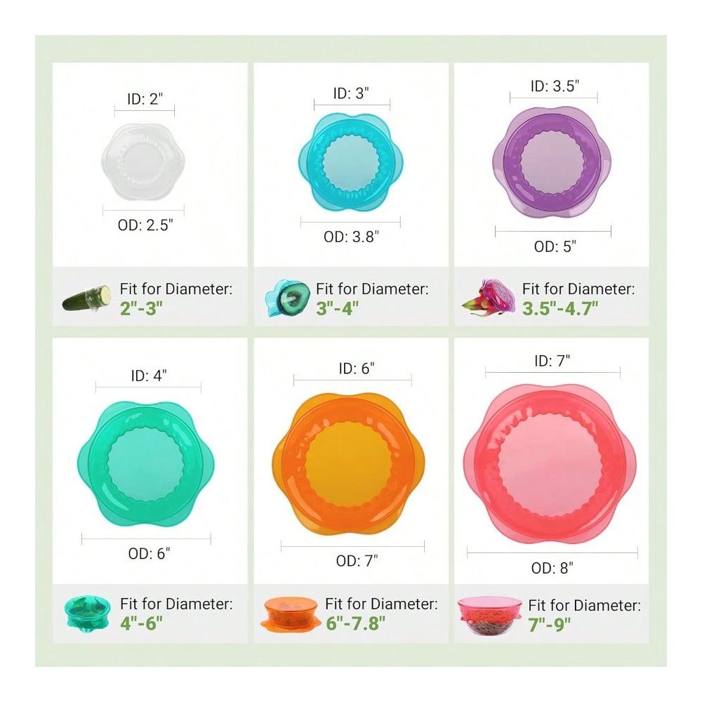 Coperchi Estensibili per la Co - Silicone Stretch Lid recensione e prezzo