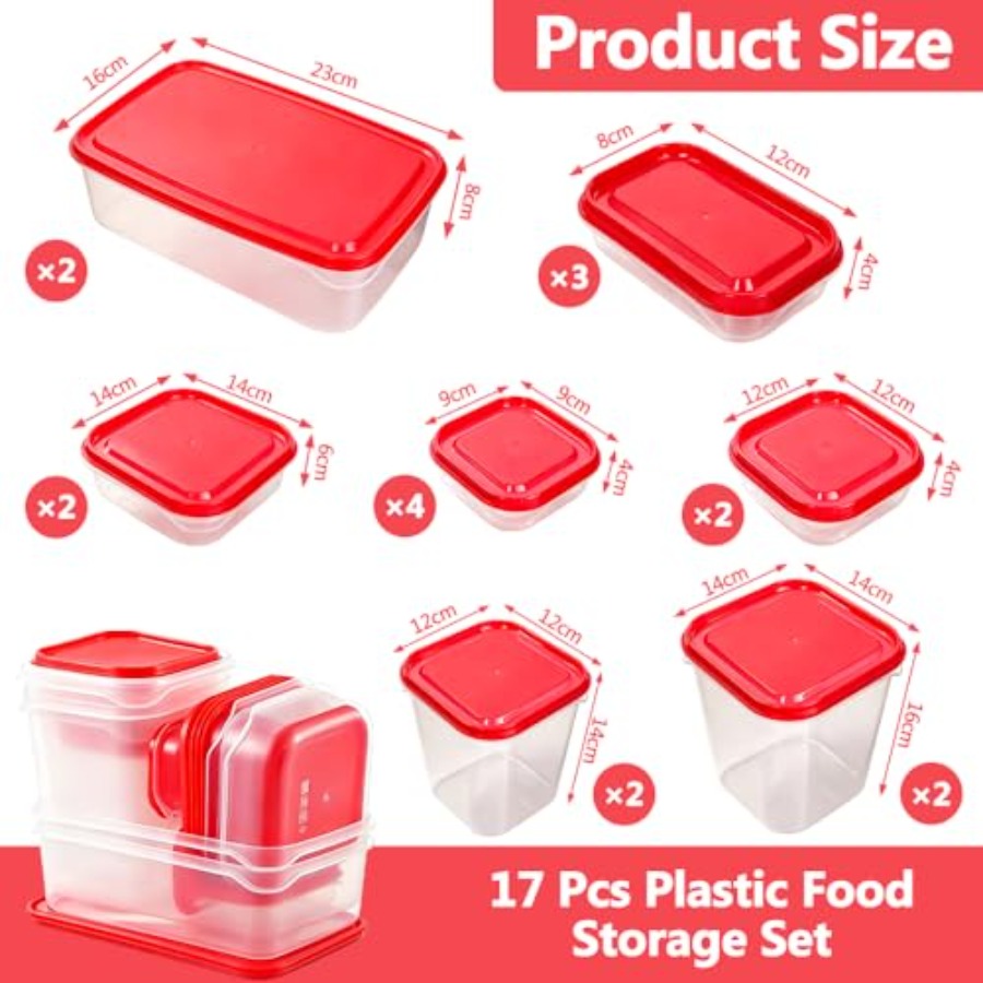 Set di 17 Contenitori per Alim - Food Storage Containers Set recensione e prezzo