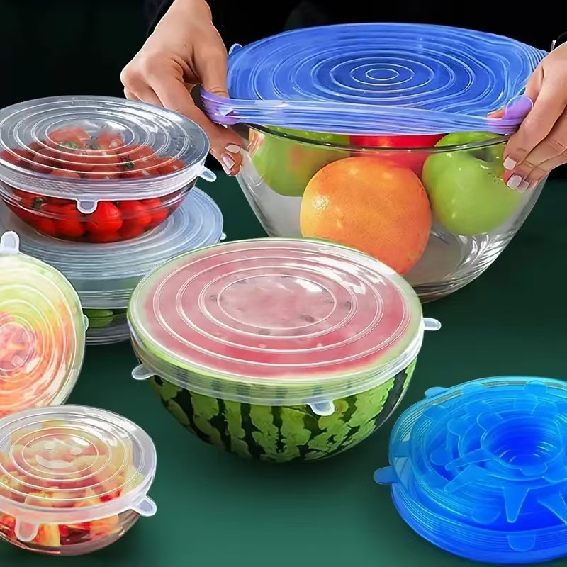 6 pezzi riutilizzabili in sili - Silicone Stretch Lid recensione e prezzo