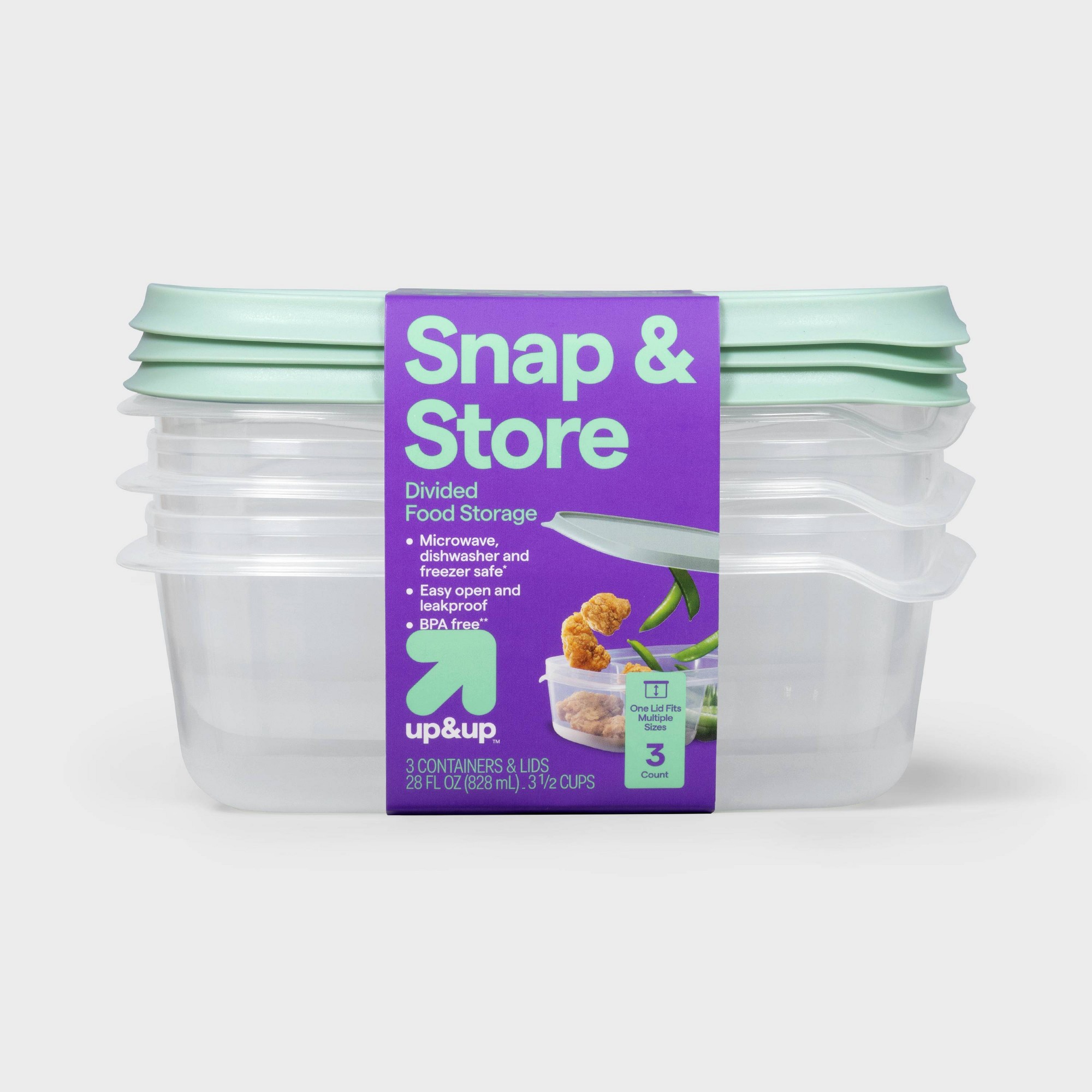 Contenitori rettangolari in pl - Food Storage With Dividers recensione e prezzo