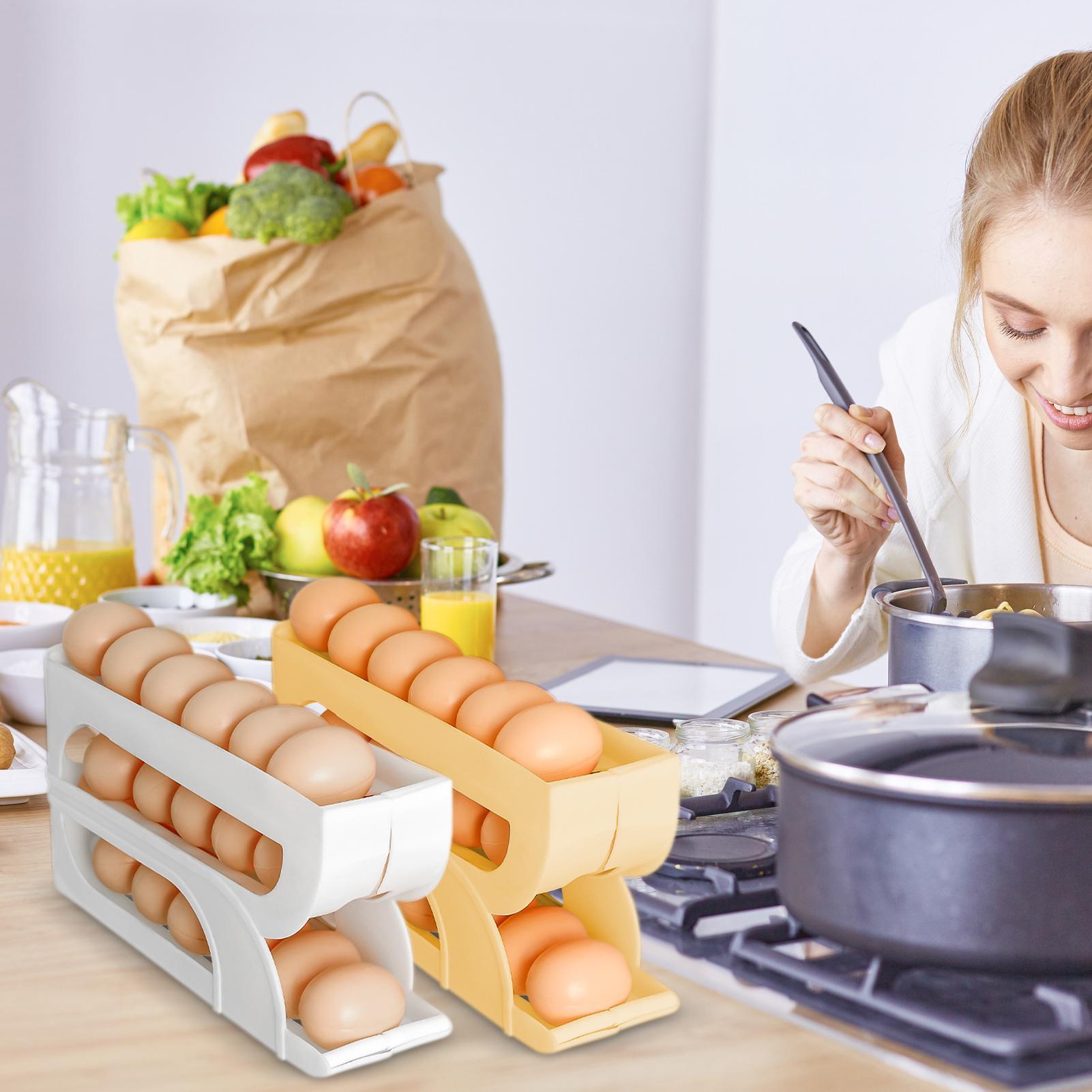 Portauova Automatico Nuovo per - Egg Storage Holder recensione e prezzo