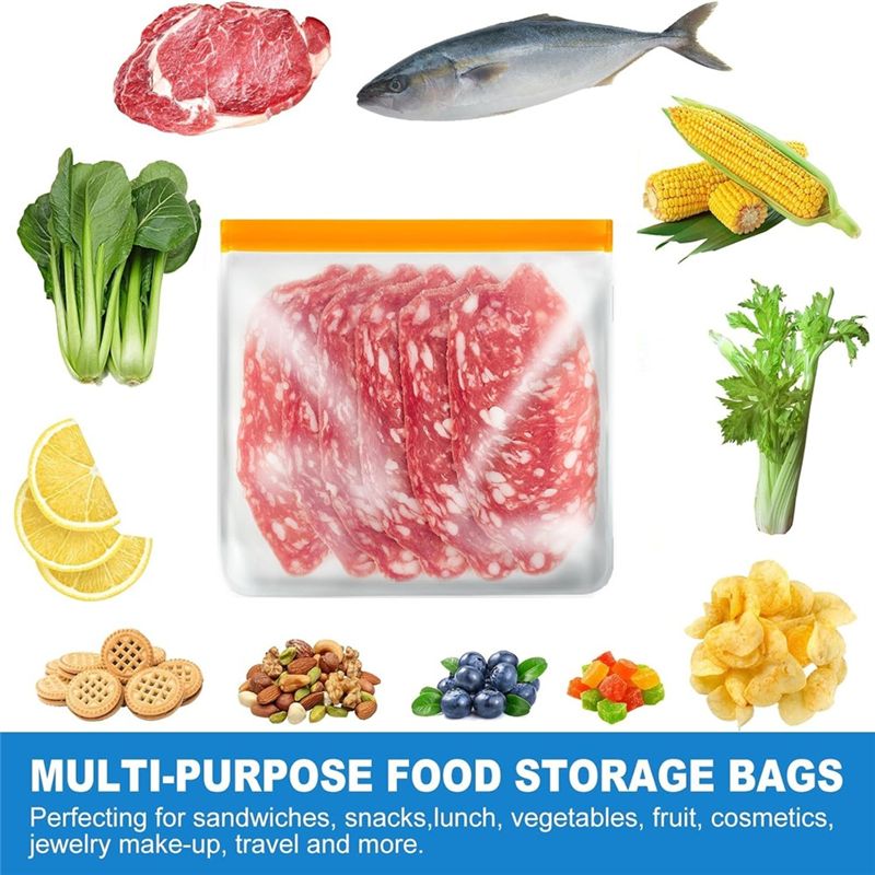 BHBD-Borse Riutilizzabili per  - Food Storage Zip Lock Bags recensione e prezzo