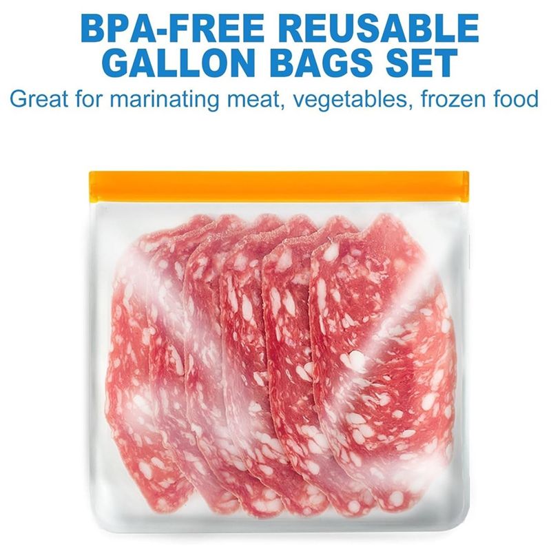 BHBD-Borse Riutilizzabili per  - Food Storage Zip Lock Bags recensione e prezzo