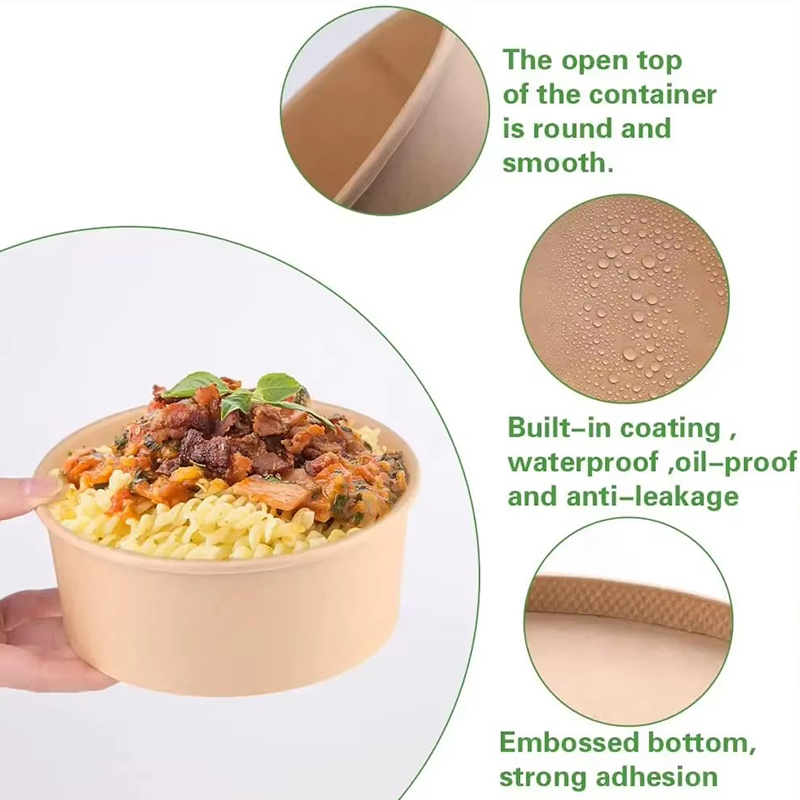 15 ciotole in carta kraft, con - Food Storage Hot Box recensione e prezzo
