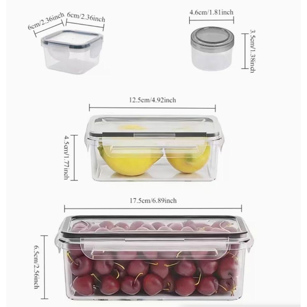 Set di 4 Contenitori Trasparen - Food Storage Containers Set recensione e prezzo