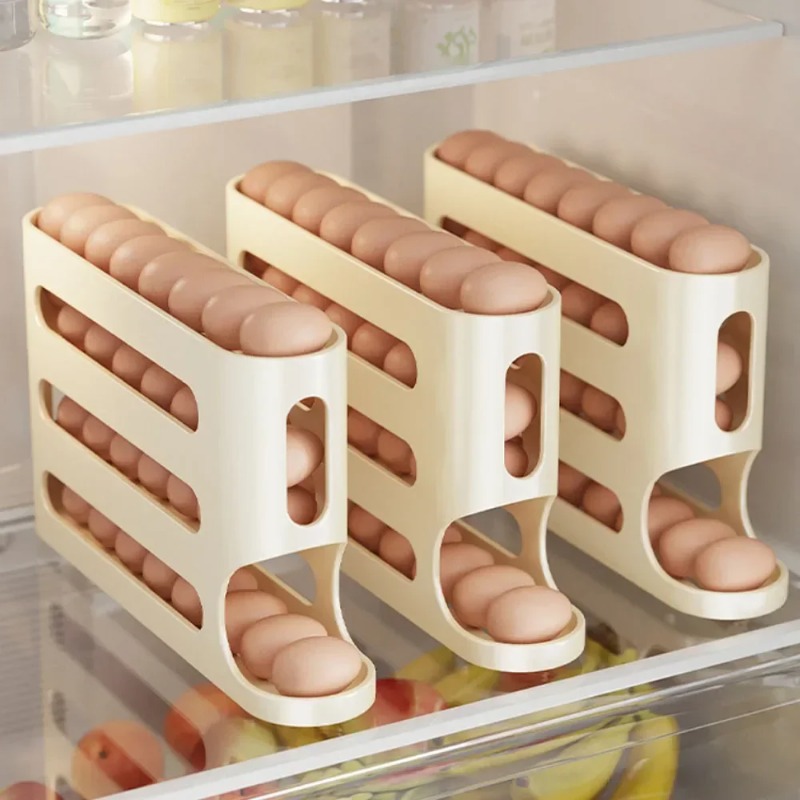 Portauova Automatico a 4 Livel - Egg Storage Holder recensione e prezzo