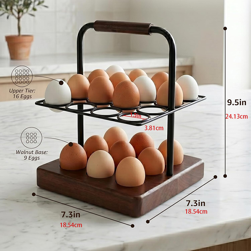 Portauova da Cucina Stile Rust - Egg Storage Holder recensione e prezzo