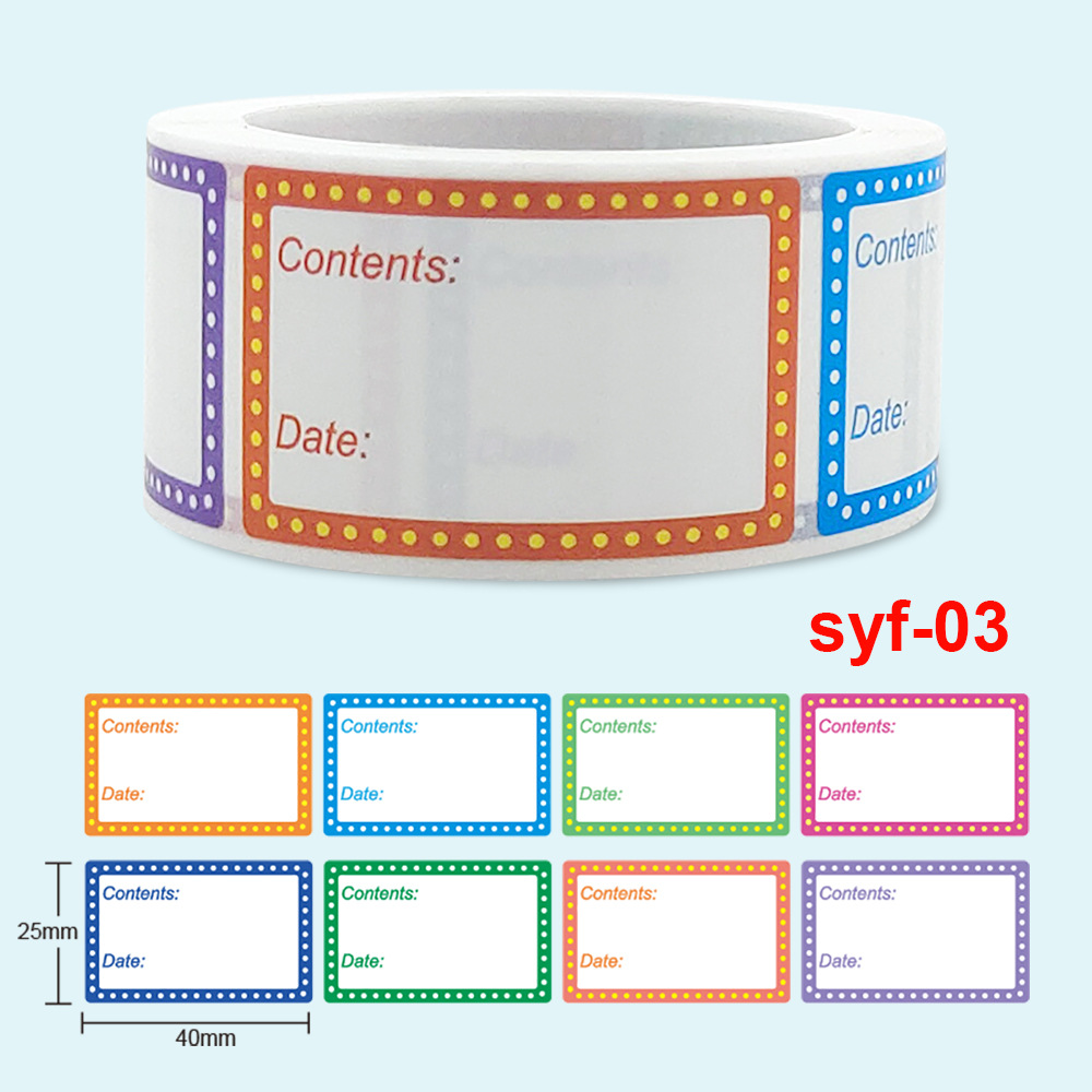 Data sicura Catalogo alimentar - Food Storage Label recensione e prezzo
