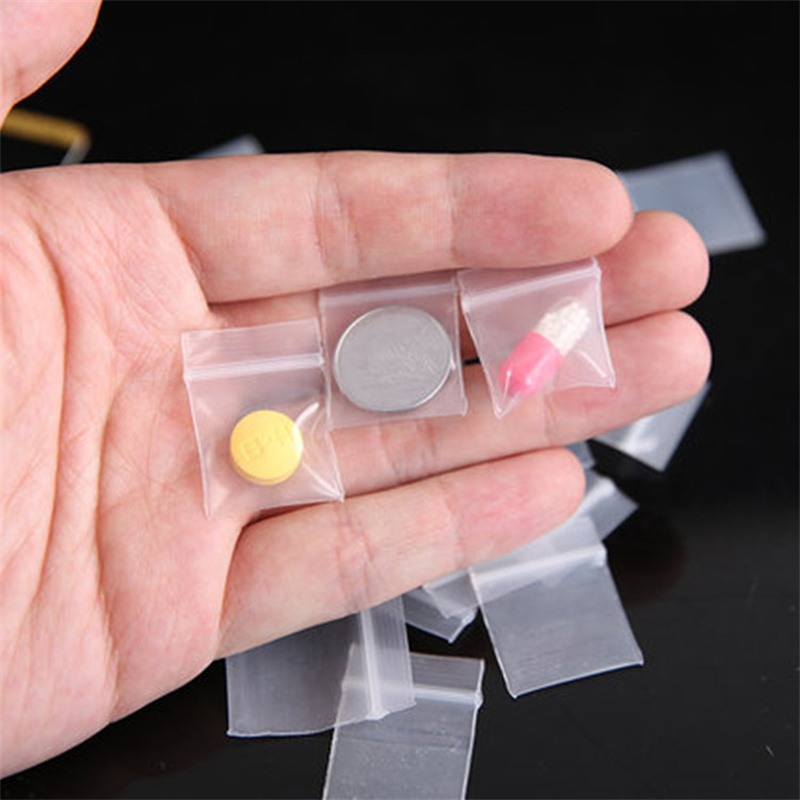 100 pezzi trasparente mini pic - Food Storage Zip Lock Bags recensione e prezzo