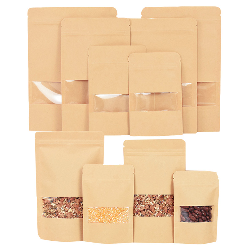 20/50pcs Sacchetti di carta Kr - Food Storage Zip Lock Bags recensione e prezzo