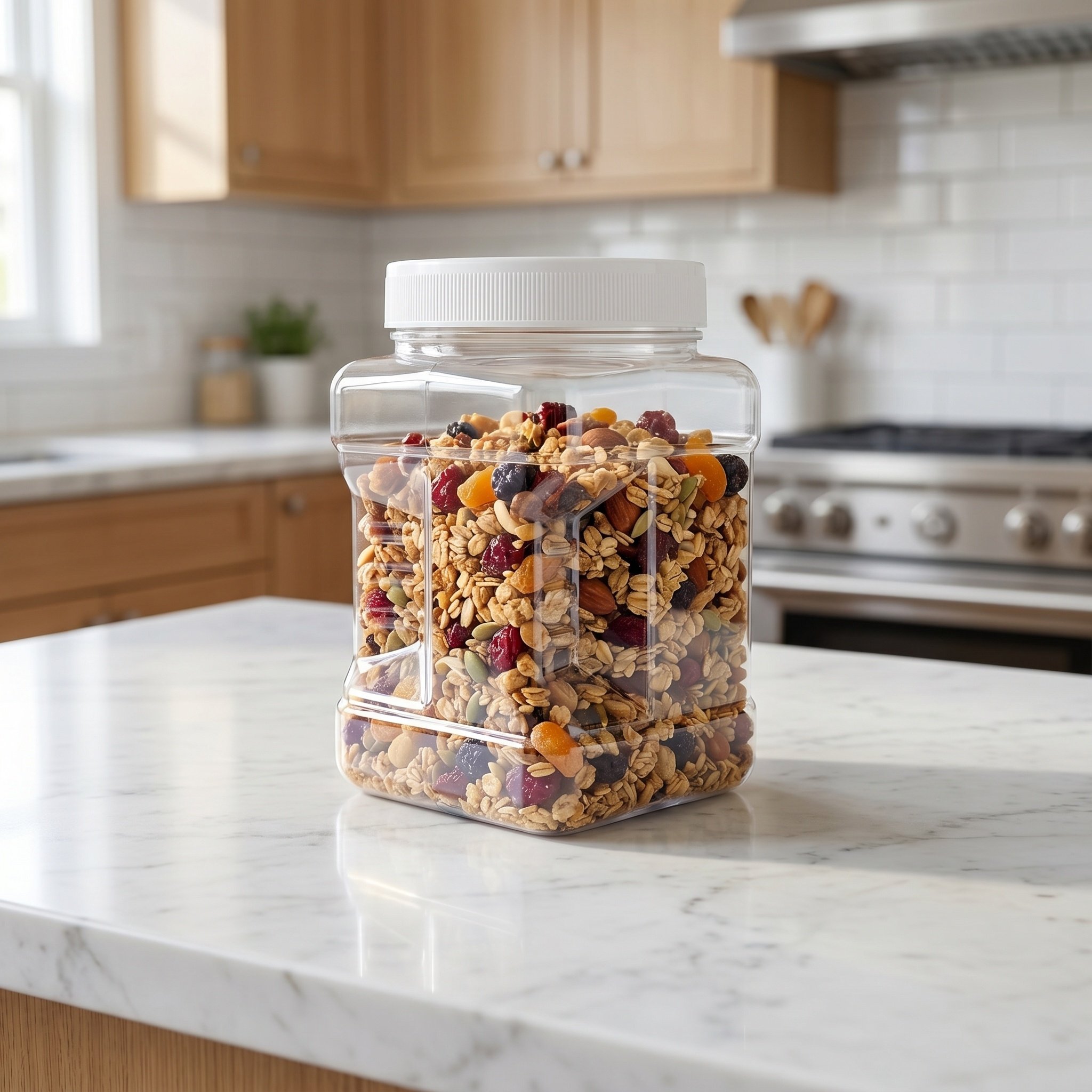 6 Barattoli Quadrati Trasparen - Food Storage Square Containers recensione e prezzo