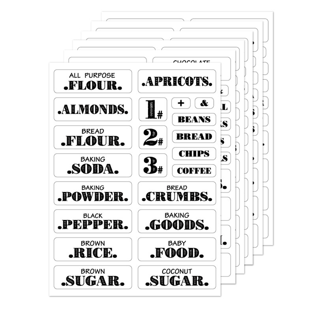 132pcs adesivi per alimenti da - Food Storage Label recensione e prezzo