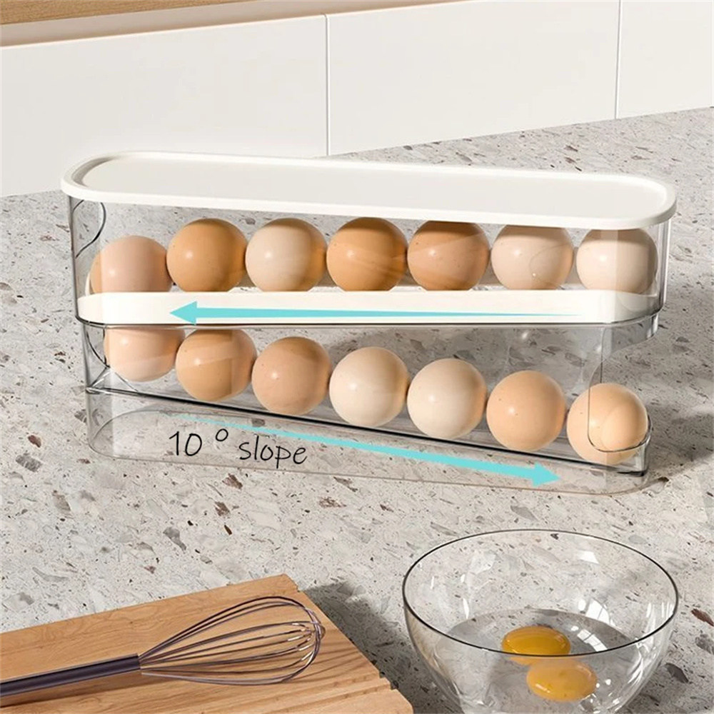 Portauova scorrevole automatic - Egg Storage Holder recensione e prezzo