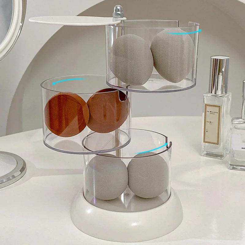 Nuovo 360 gradi girevole trucc - Egg Storage Holder recensione e prezzo