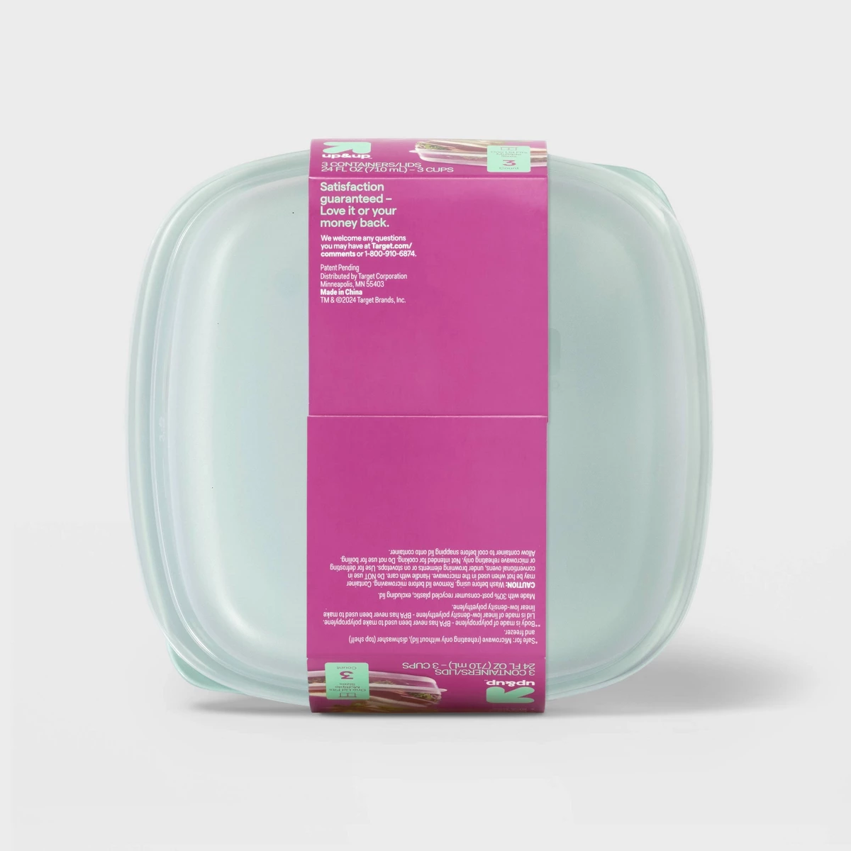 Nuovo Set di 3 Contenitori Qua - Food Storage Square Containers recensione e prezzo